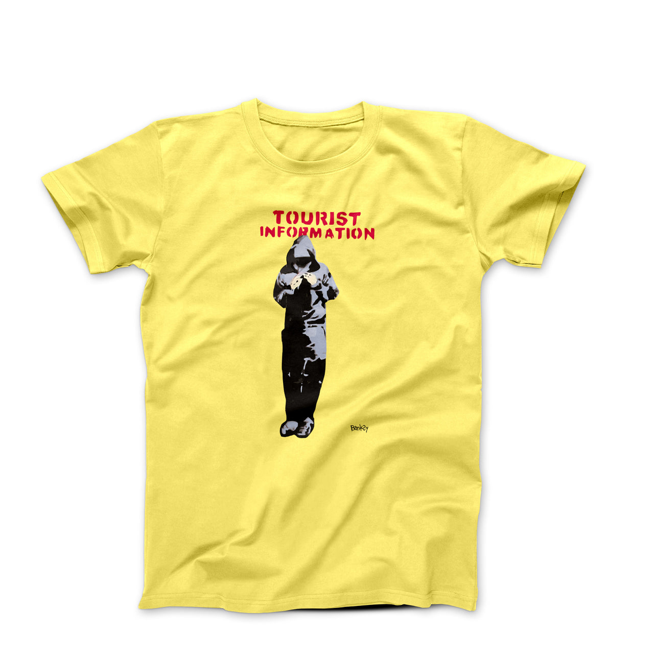Banksy Tourist Information Street Art T-shirt