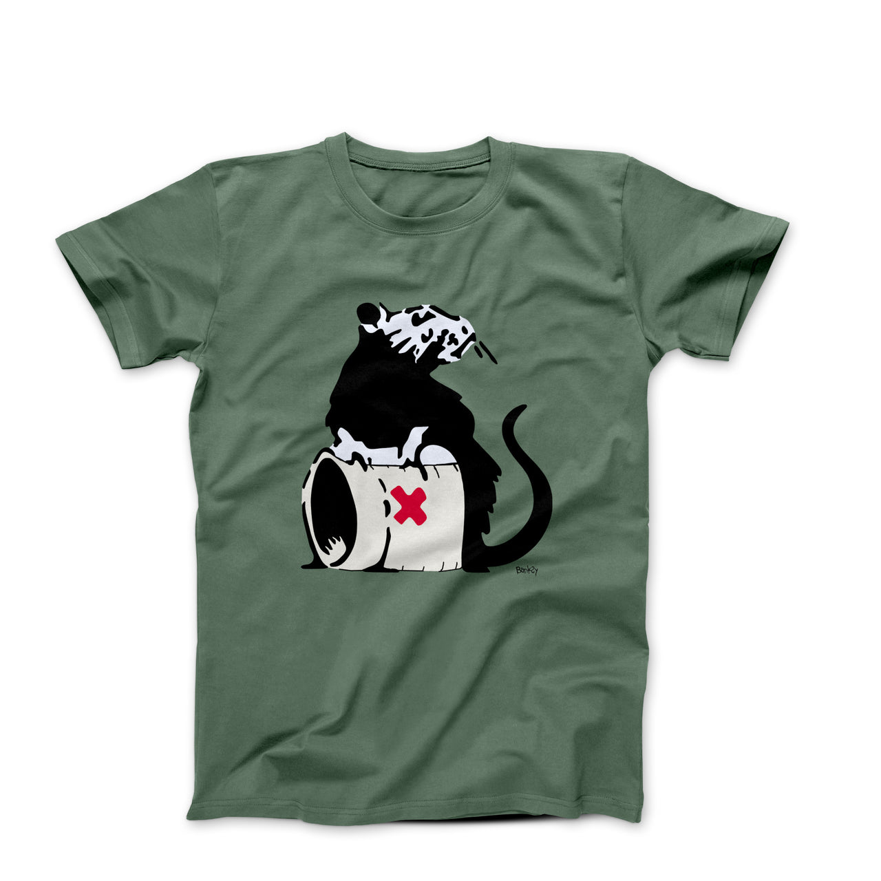 Banksy Toxic Waste Rat Street Art T-shirt