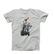 Tribute To Banksy Street Art T-shirt - Street, Pop & Media Art - Harvey Ltd