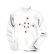 Trova Falling Man Pace 1972 Long Sleeve Tee - Greatest Artists - Harvey Ltd