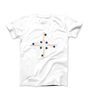 Trova Falling Man Pace Artwork T-shirt - Greatest Artists - Harvey Ltd