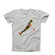 Trova Falling Man Study Artwork T-shirt - Greatest Artists - Harvey Ltd