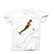 Trova Falling Man Study Artwork T-shirt - Greatest Artists - Harvey Ltd