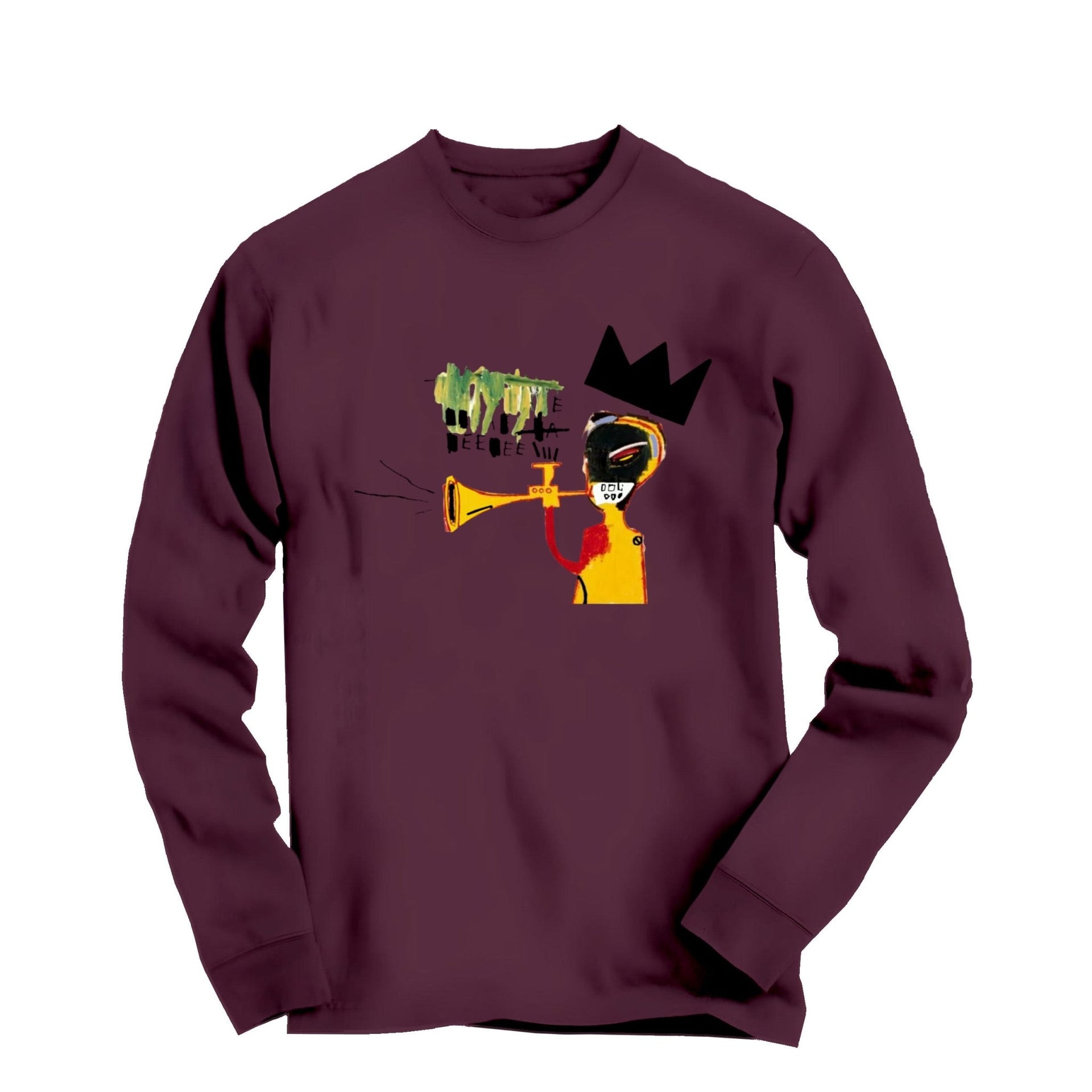 Trumpet 1984 Street Art Long Sleeve Tee - Street, Pop & Media Art - Harvey Ltd