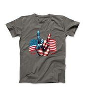 United We Stand Illustration T-shirt - Americana & Patriotic - Harvey Ltd