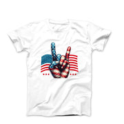 United We Stand Illustration T-shirt - Americana & Patriotic - Harvey Ltd