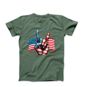United We Stand Illustration T-shirt - Americana & Patriotic - Harvey Ltd