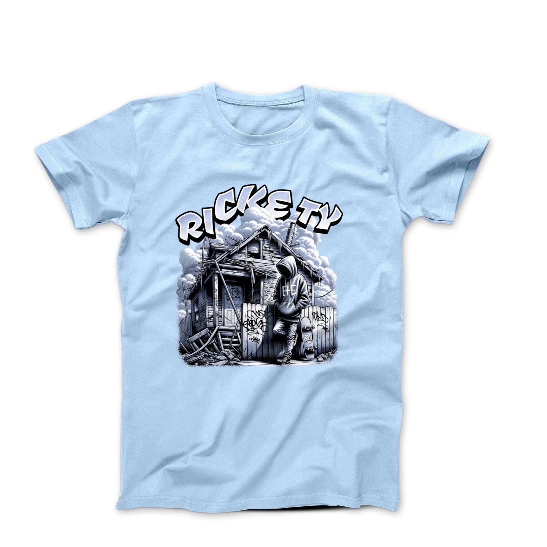 Urban Rickety Illustration T-shirt - Street, Pop & Media Art - Harvey Ltd
