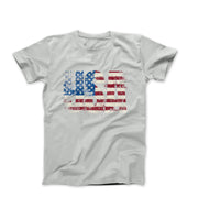 USA Made In America Illustration T-shirt - Movies, TV & Others - Harvey Ltd