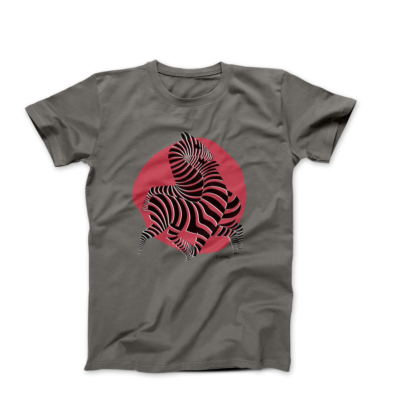 Victor Vasarely Zebras (1937) Art T-shirt - Clothing - Harvey Ltd