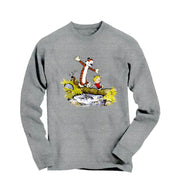 Walking Across A Log Comics Long Sleeve Tee - Clothing - Harvey Ltd