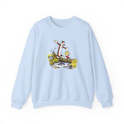 Walking Across a Log Illustration Sweatshirt - Comics, Movies & Music - Harvey Ltd