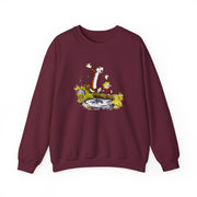Walking Across a Log Illustration Sweatshirt - Comics, Movies & Music - Harvey Ltd