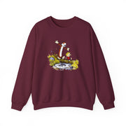 Walking Across a Log Illustration Sweatshirt - Comics, Movies & Music - Harvey Ltd