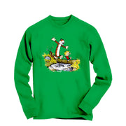 Walking Across A Log Long Sleeve Tee - Comics, Movies & Music - Harvey Ltd