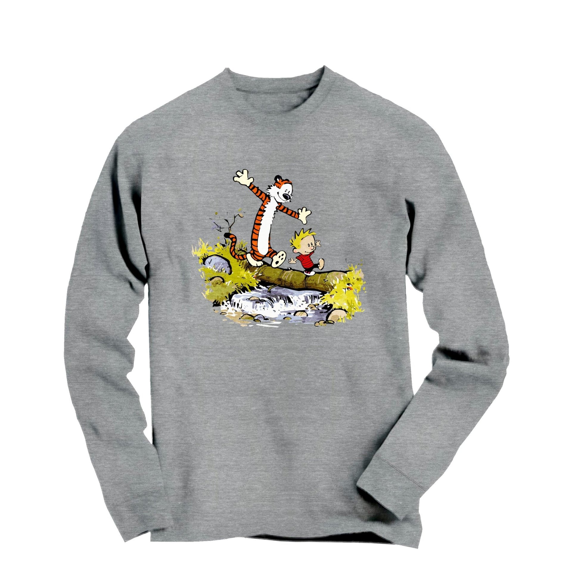 Walking Across A Log Long Sleeve Tee - Comics, Movies & Music - Harvey Ltd