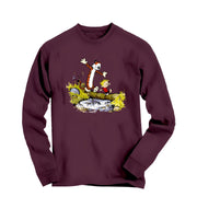 Walking Across A Log Long Sleeve Tee - Comics, Movies & Music - Harvey Ltd