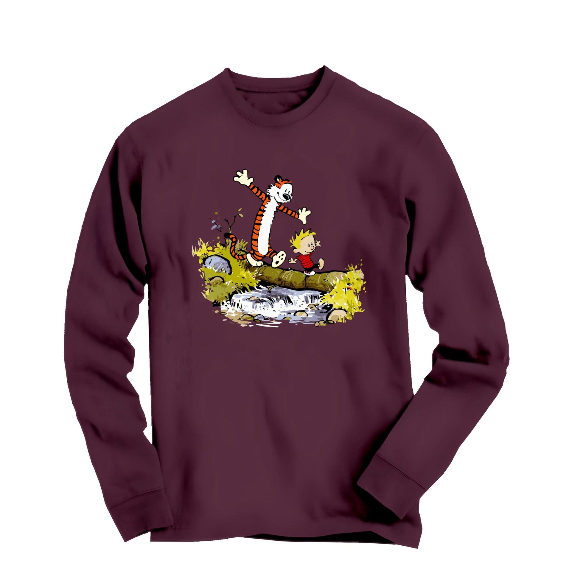 Walking Across A Log Long Sleeve Tee - Comics, Movies & Music - Harvey Ltd