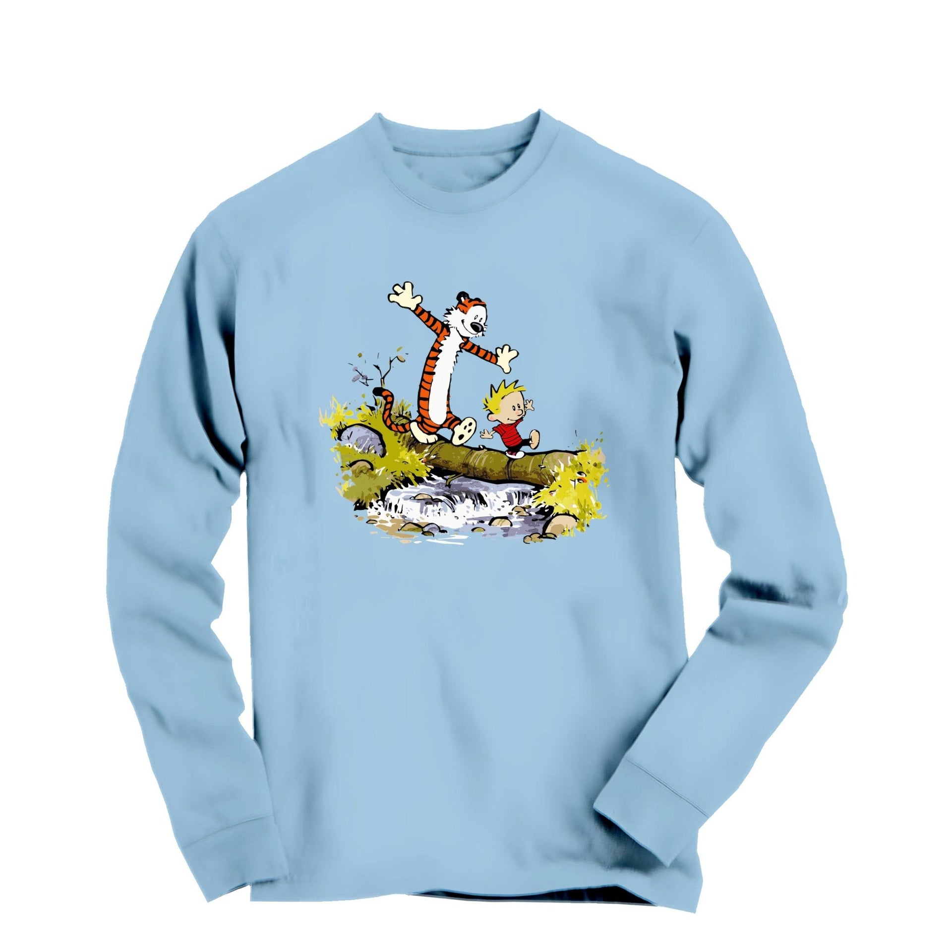 Walking Across A Log Long Sleeve Tee - Comics, Movies & Music - Harvey Ltd