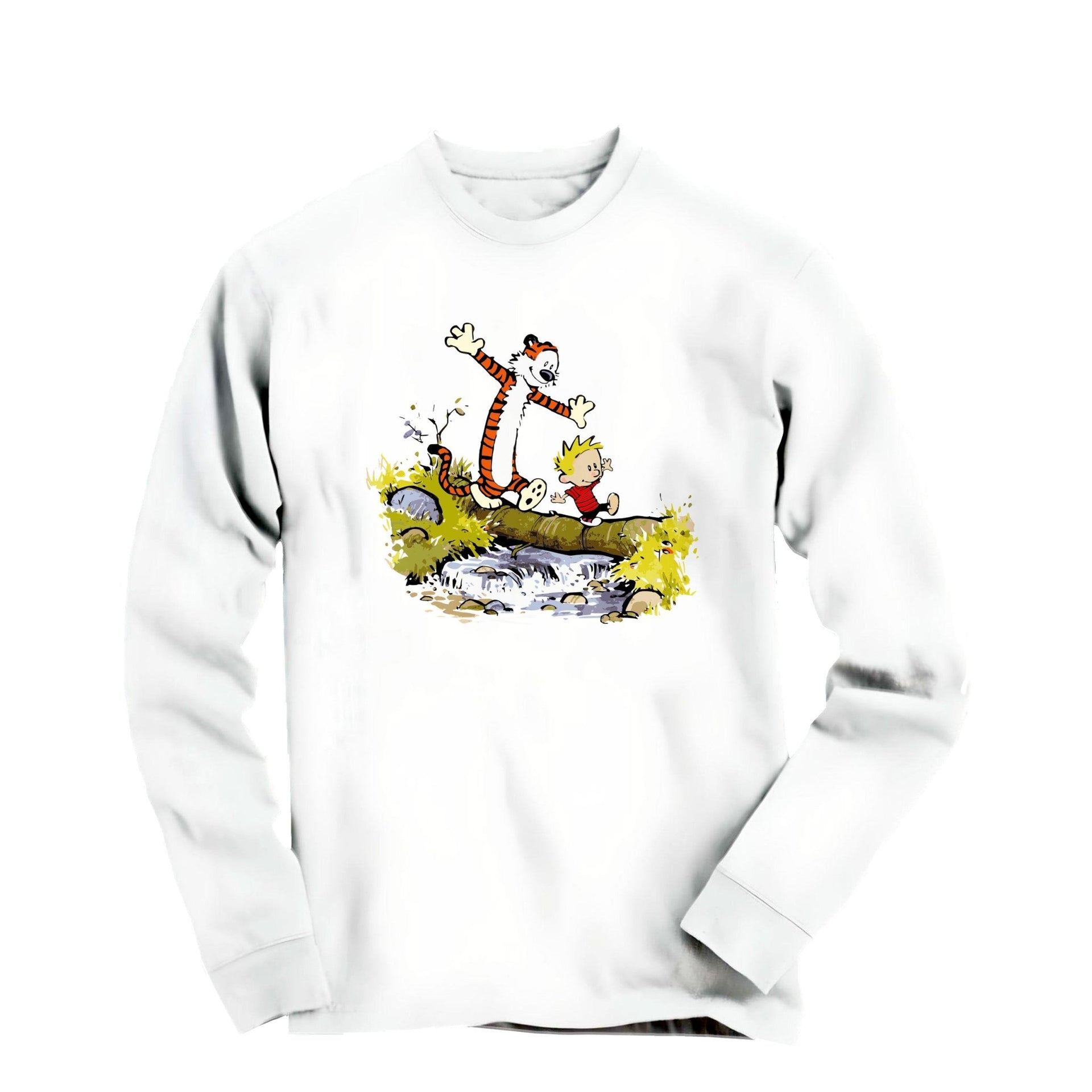 Walking Across A Log Long Sleeve Tee - Comics, Movies & Music - Harvey Ltd