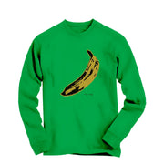 Warhol's Banana 1967 Long Sleeve Tee - Street, Pop & Media Art - Harvey Ltd
