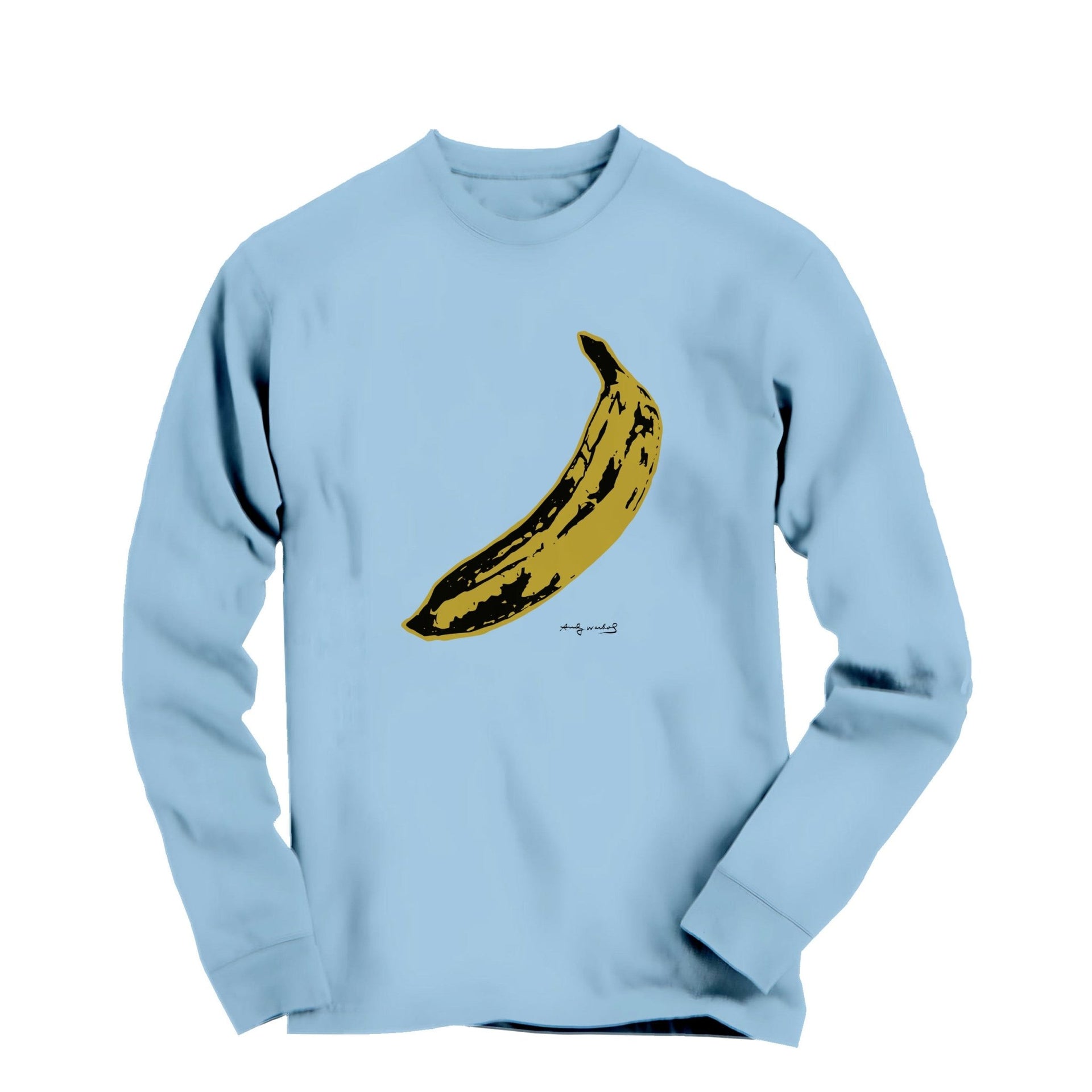 Warhol's Banana 1967 Long Sleeve Tee - Street, Pop & Media Art - Harvey Ltd