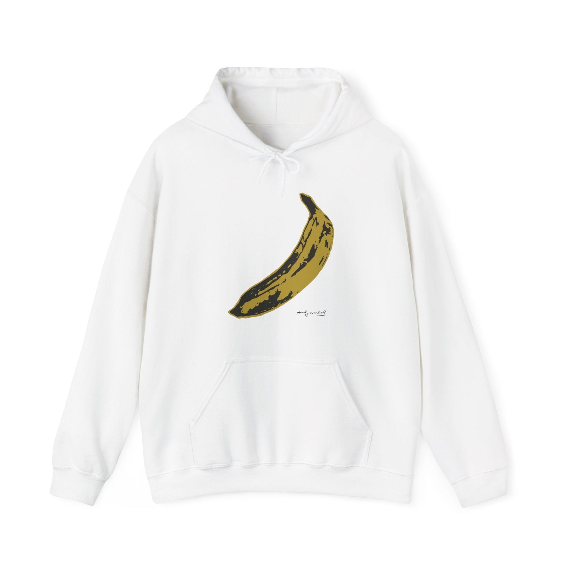 Warhol's Banana (1967) Pop Art Hoodie - Street, Pop & Media Art - Harvey Ltd