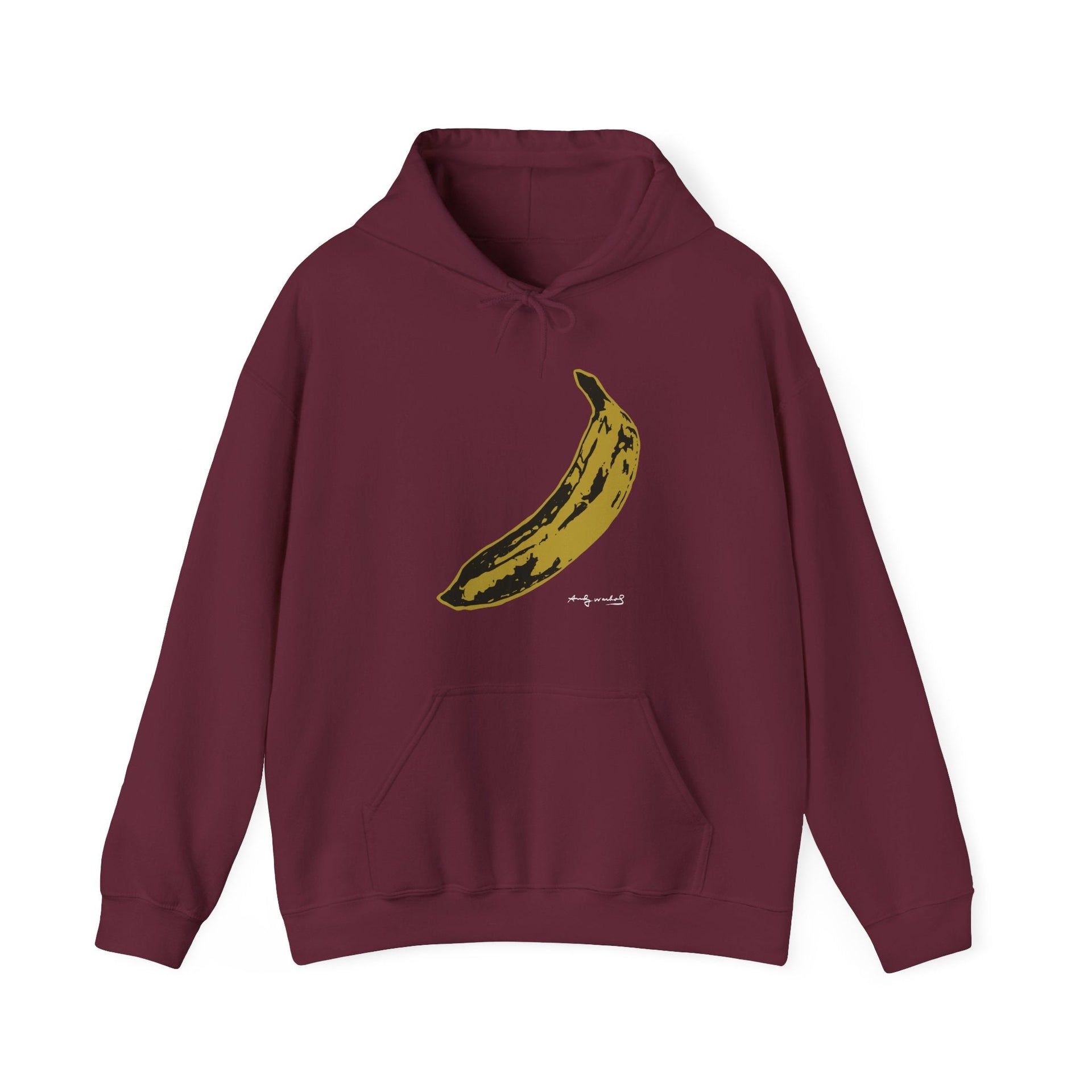 Warhol's Banana (1967) Pop Art Hoodie - Street, Pop & Media Art - Harvey Ltd