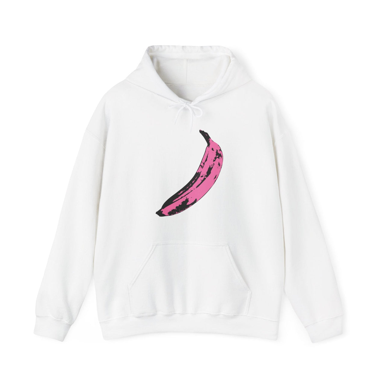 Warhol's Pink Banana 1967 Hoodie - Street, Pop & Media Art - Harvey Ltd