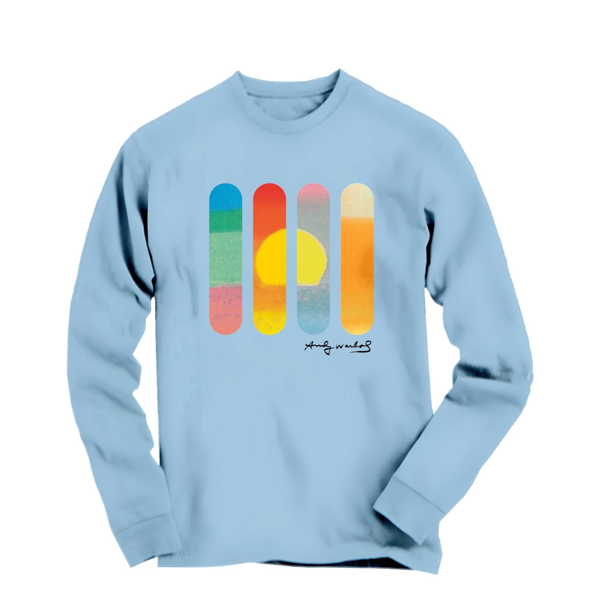 Warhol's Sunset Art Long Sleeve Tee - Street, Pop & Media Art - Harvey Ltd