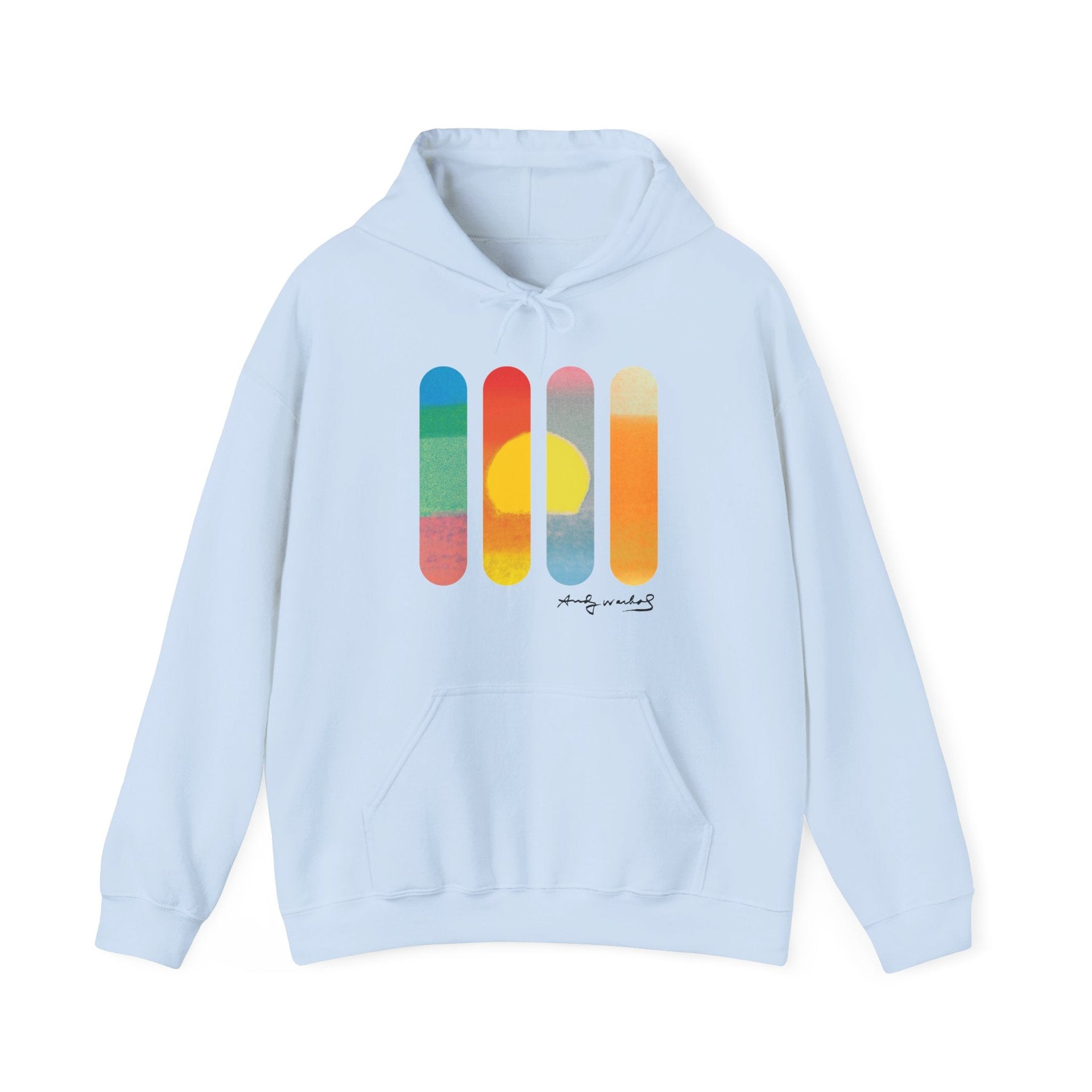 Warhol's Sunset Pop Art Hoodie - Street, Pop & Media Art - Harvey Ltd