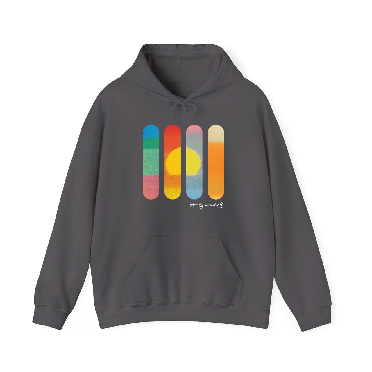 Warhol's Sunset Pop Art Hoodie - Street, Pop & Media Art - Harvey Ltd
