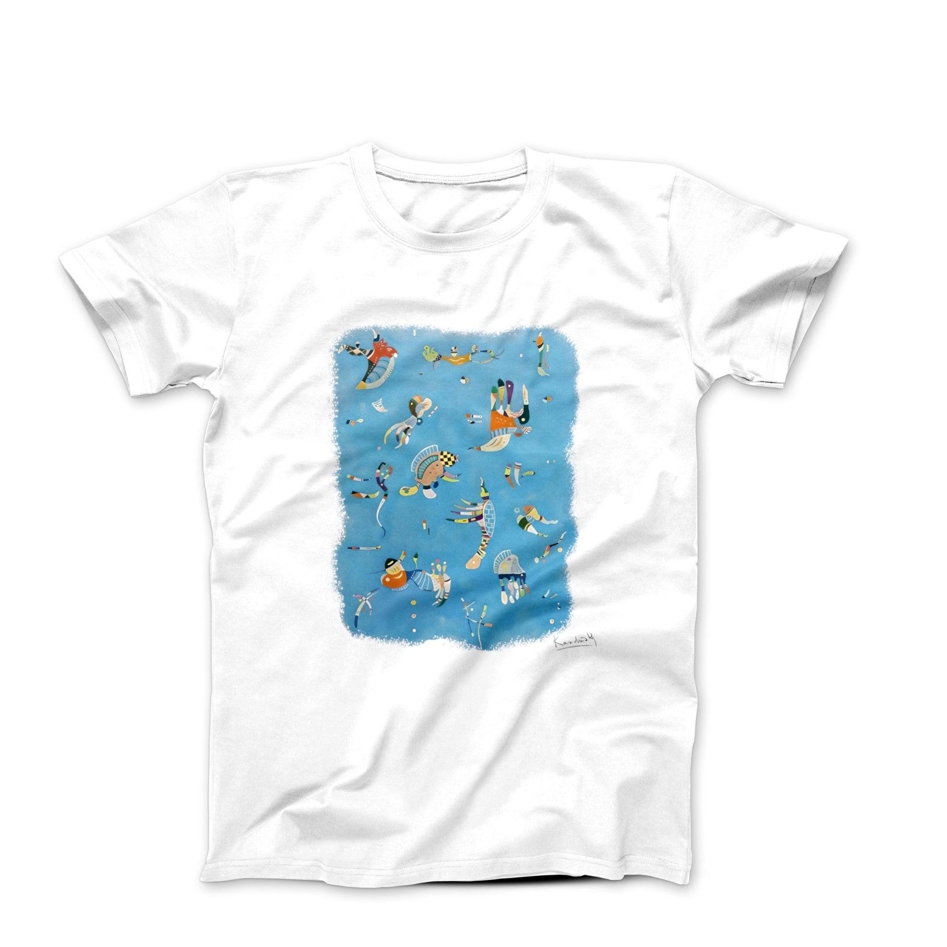 Wassily Kandinsky Bleu de Ciel (1940) Art T-shirt - Clothing - Harvey Ltd