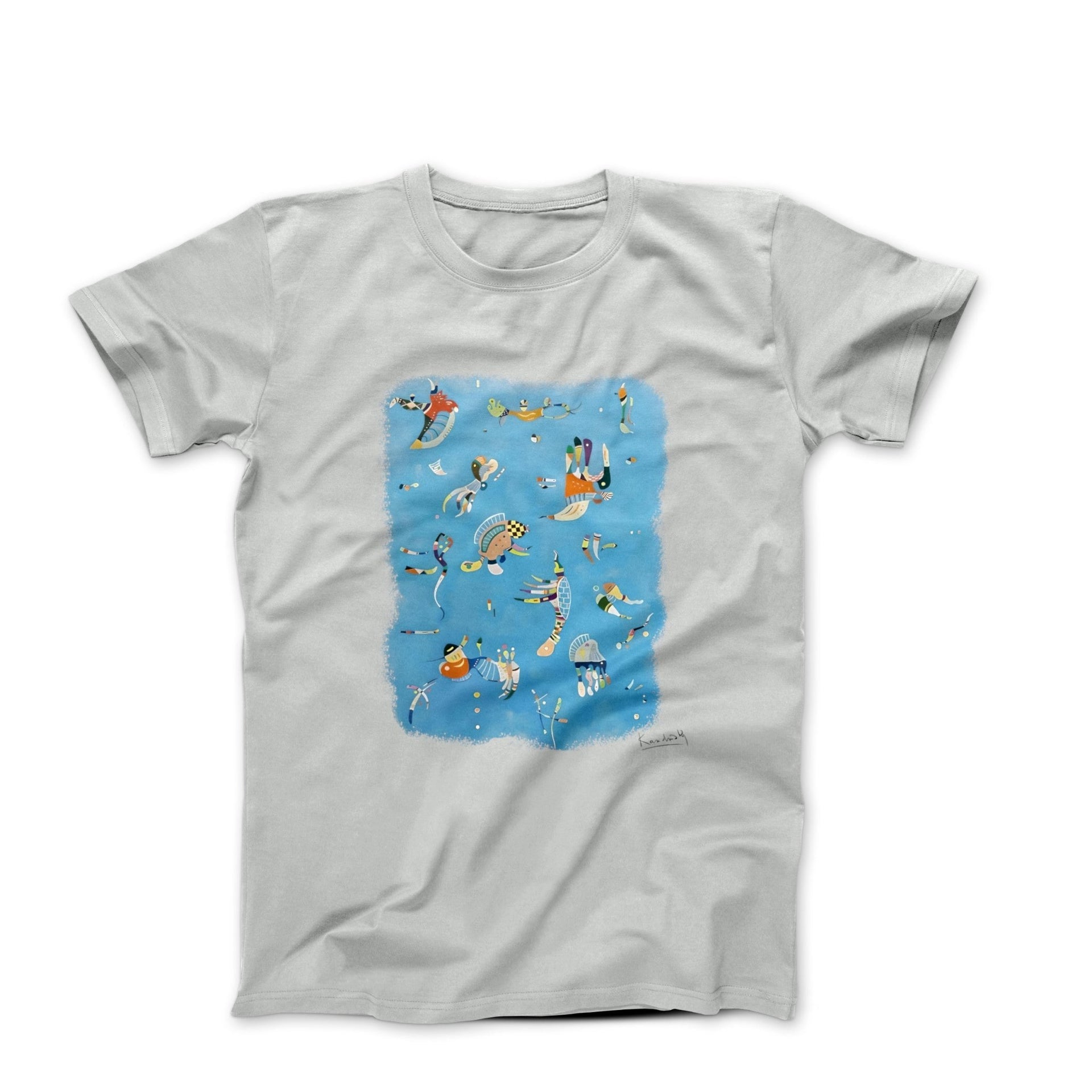 Wassily Kandinsky Bleu de Ciel (1940) Art T-shirt - Clothing - Harvey Ltd