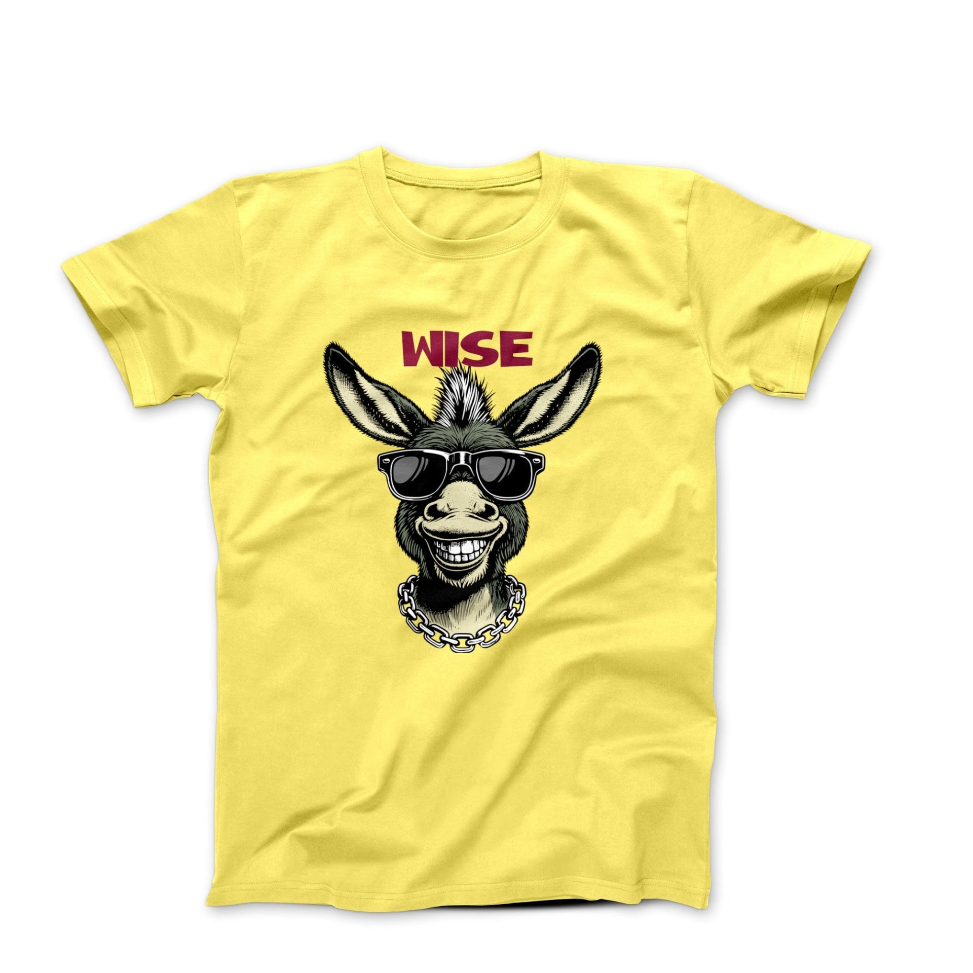 Wise A*s (Donkey) Illustration T-shirt - Movies, TV & Others - Harvey Ltd