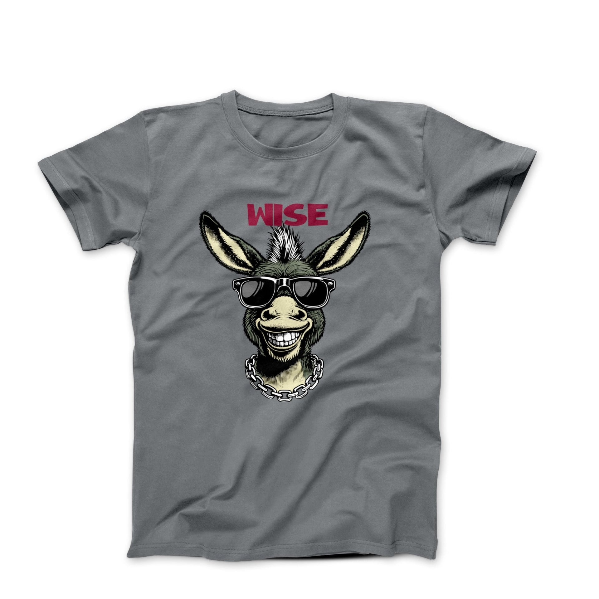 Wise A*s (Donkey) Illustration T-shirt - Movies, TV & Others - Harvey Ltd