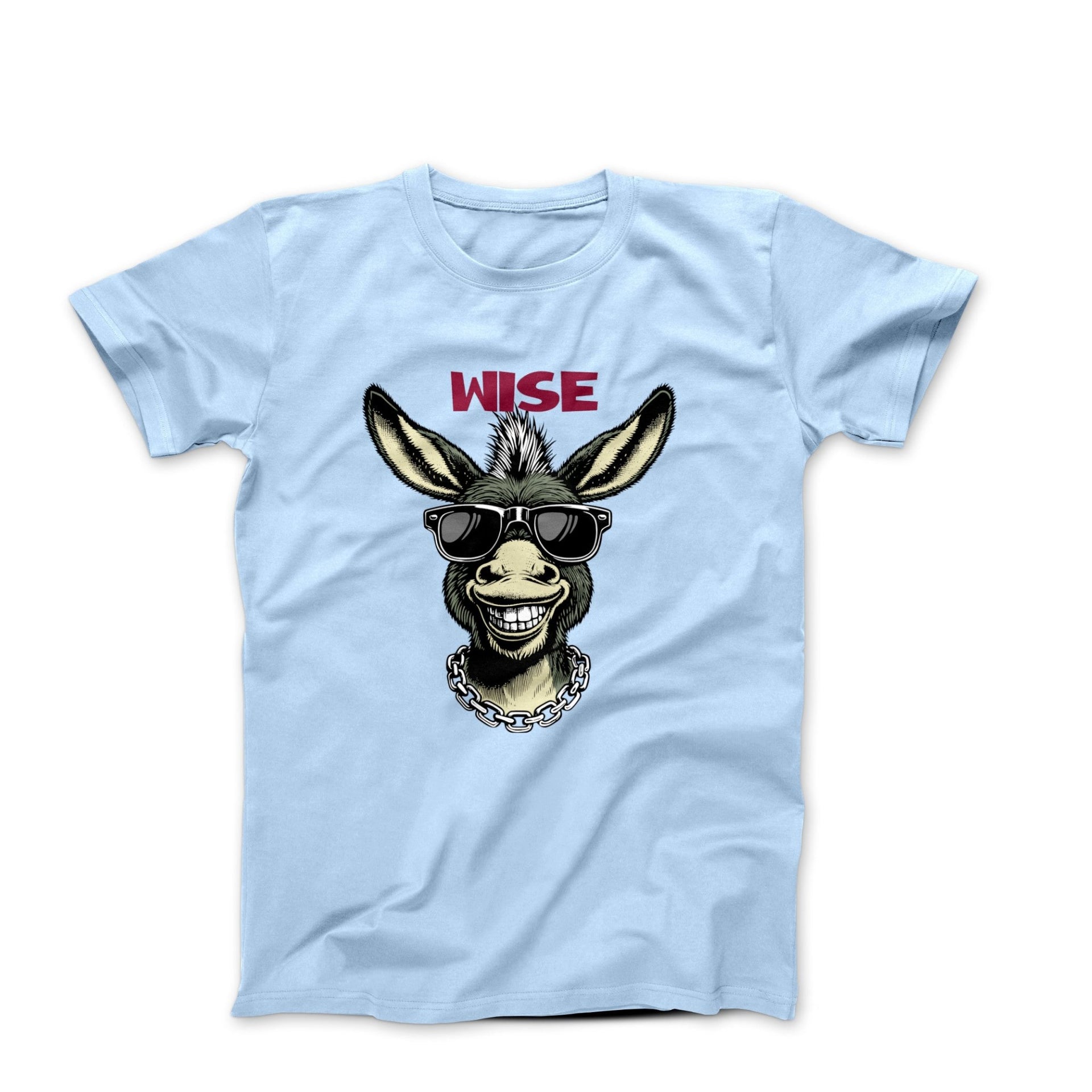 Wise A*s (Donkey) Illustration T-shirt - Movies, TV & Others - Harvey Ltd