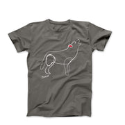 Picasso The Wolf Line Drawing T-shirt - Greatest Artists - Harvey Ltd