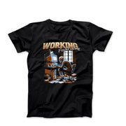 Working From Home Illustration T-shirt - Humorous, Lifestyle & Others - Harvey Ltd