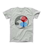 Y. Agam Triple Galaxy (1977) Artwork T - shirt - Clothing - Harvey Ltd