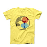 Y. Agam Triple Galaxy (1977) Artwork T - shirt - Clothing - Harvey Ltd