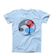 Y. Agam Triple Galaxy (1977) Artwork T - shirt - Clothing - Harvey Ltd