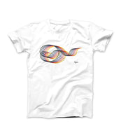 Yaakov Agam Lines and Forms III (1984) Artwork T - shirt - Clothing - Harvey Ltd