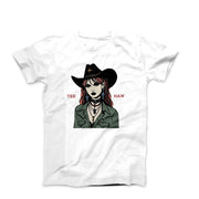 Yee Haw Cowgirl Illustration T-shirt - Americana & Patriotic - Harvey Ltd