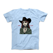 Yee Haw Cowgirl Illustration T-shirt - Americana & Patriotic - Harvey Ltd