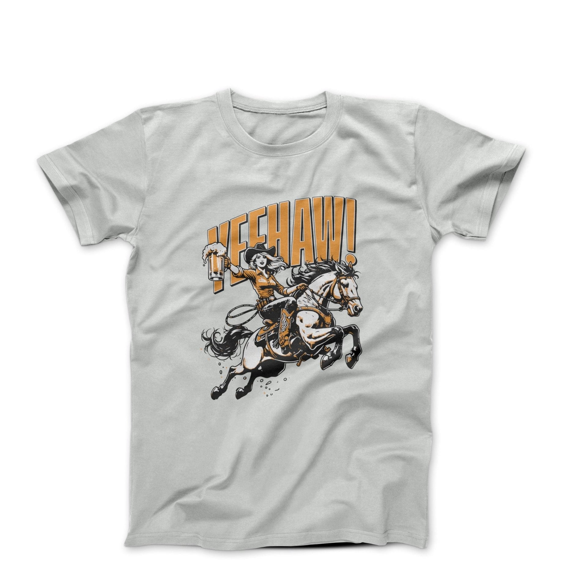 Yeehaw! Wild & Free Illustration T-shirt - Americana & Patriotic - Harvey Ltd