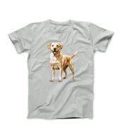 Yellow Labrador Retriever Sketch T-shirt - Pets & Animals - Harvey Ltd