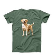 Yellow Labrador Retriever Sketch T-shirt - Pets & Animals - Harvey Ltd