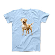Yellow Labrador Retriever Sketch T-shirt - Pets & Animals - Harvey Ltd