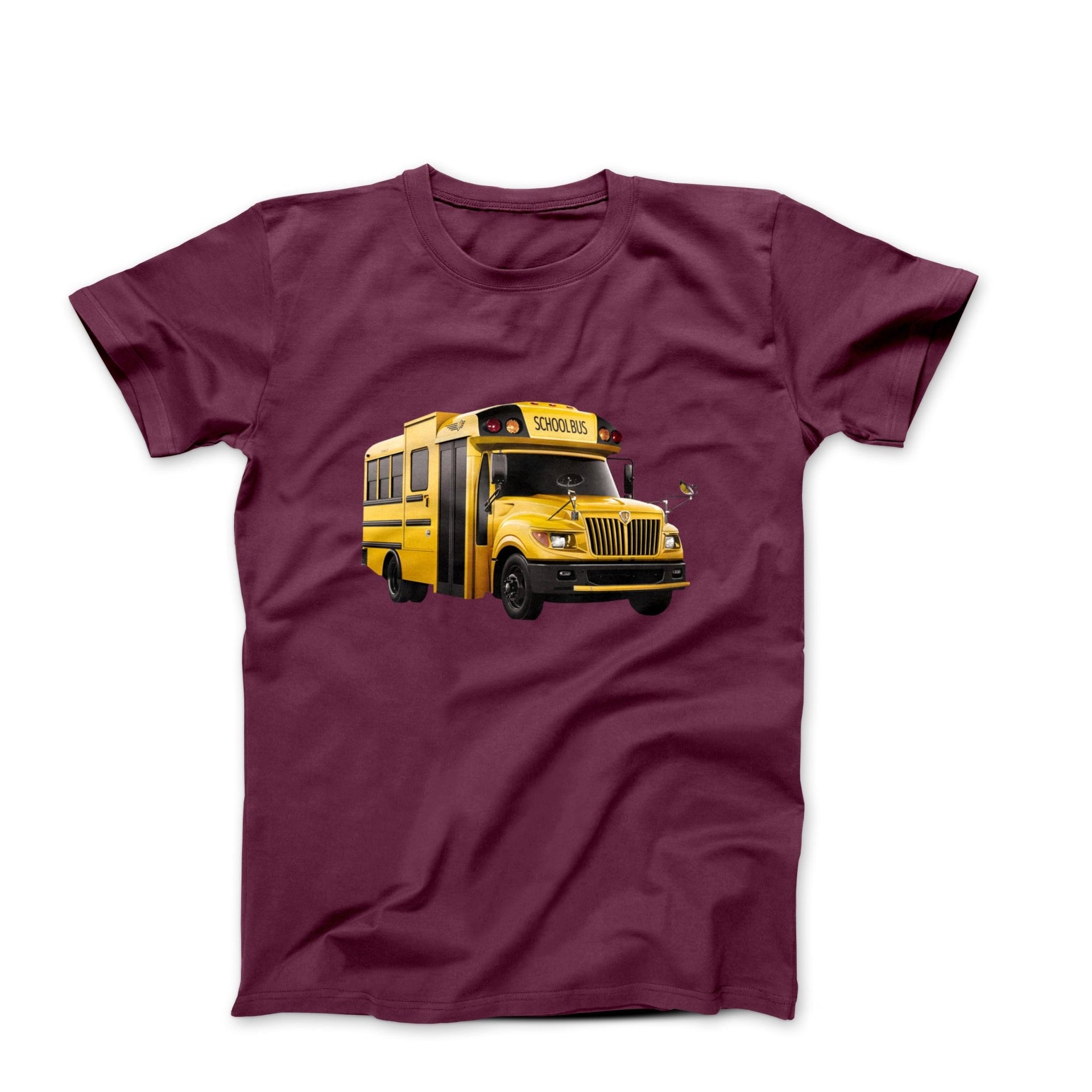 Yellow School Bus (Type A) T-shirt - Cars, Trucks & Cycles - Harvey Ltd